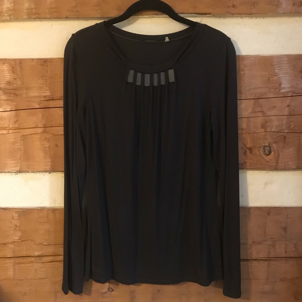 Elie Tahari jersey top size M